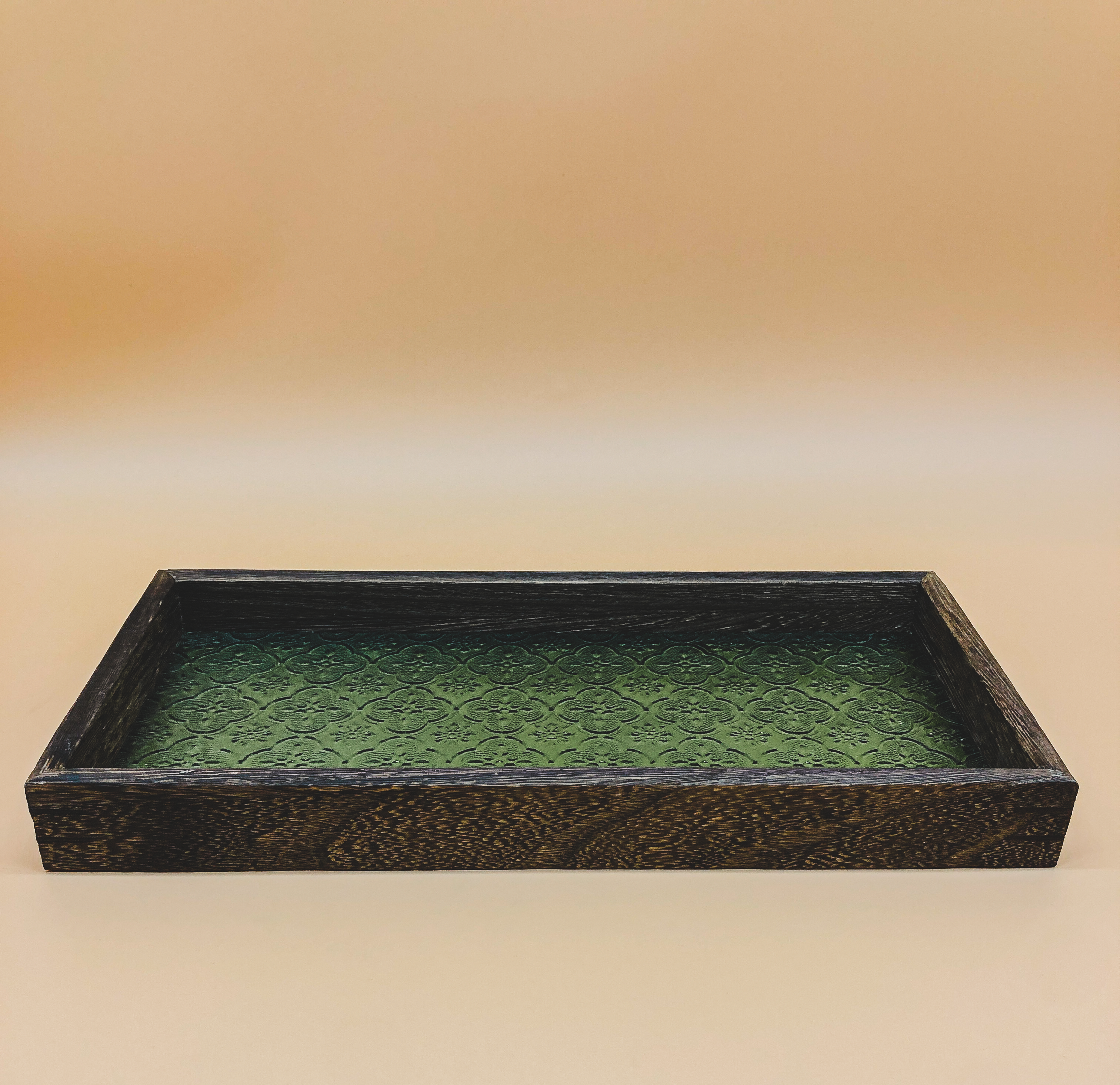 Vintage Style Reversible Tray (Green) by PROSE Tabletop