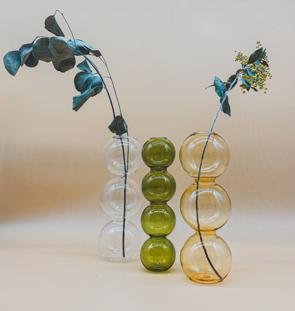 The Olive Bubble Vase by PROSE Botanical