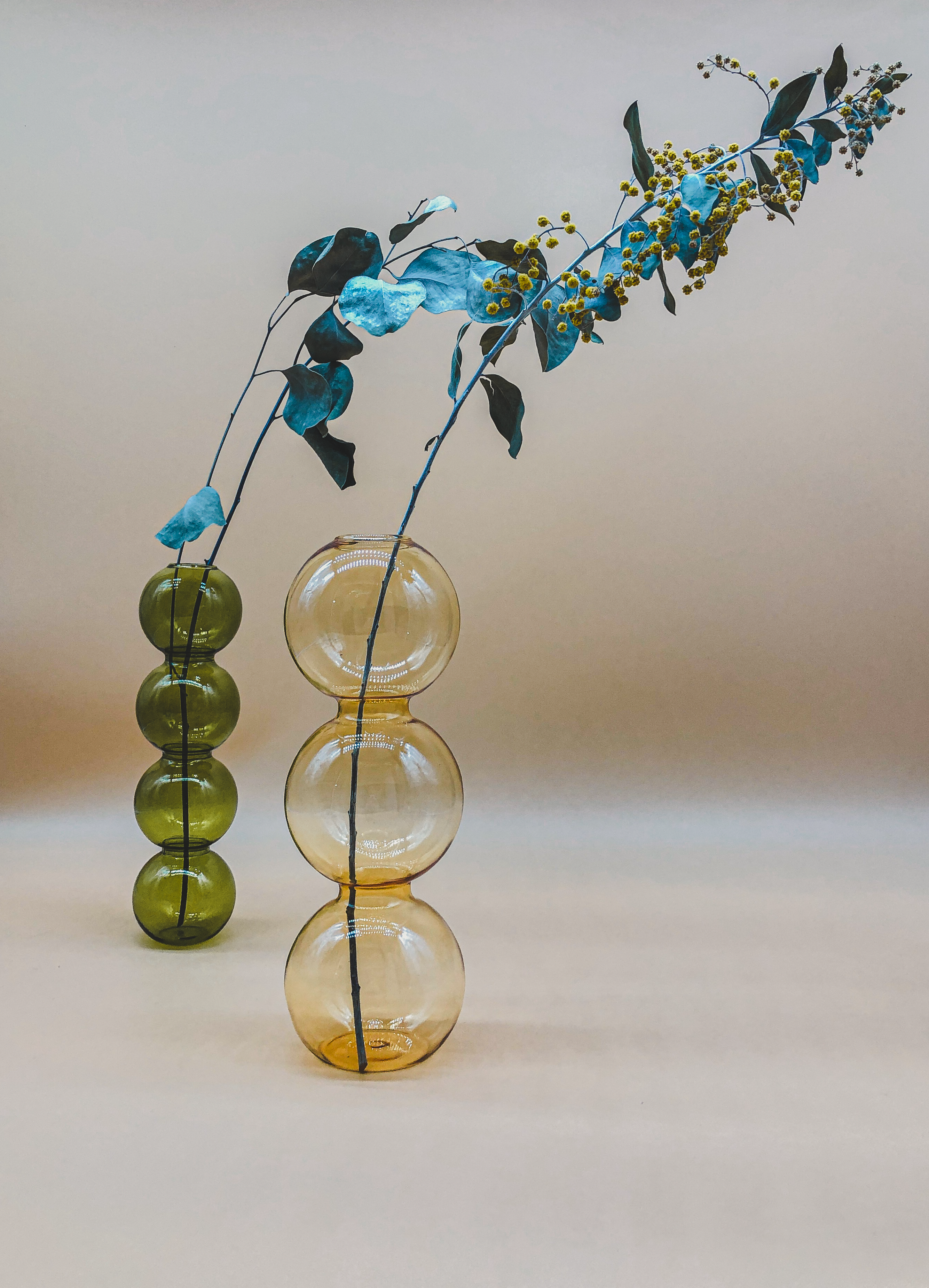 The Amber Bubble Vase by PROSE Botanical