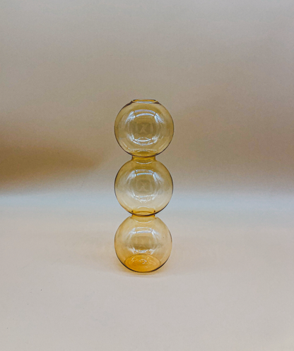 The Amber Bubble Vase by PROSE Botanical