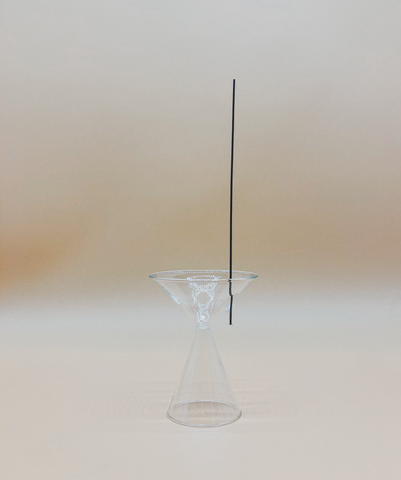 Clear Incense Holder by PROSE Tabletop