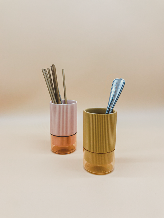 Coral Planter & Utensil Holder by PROSE Tabletop