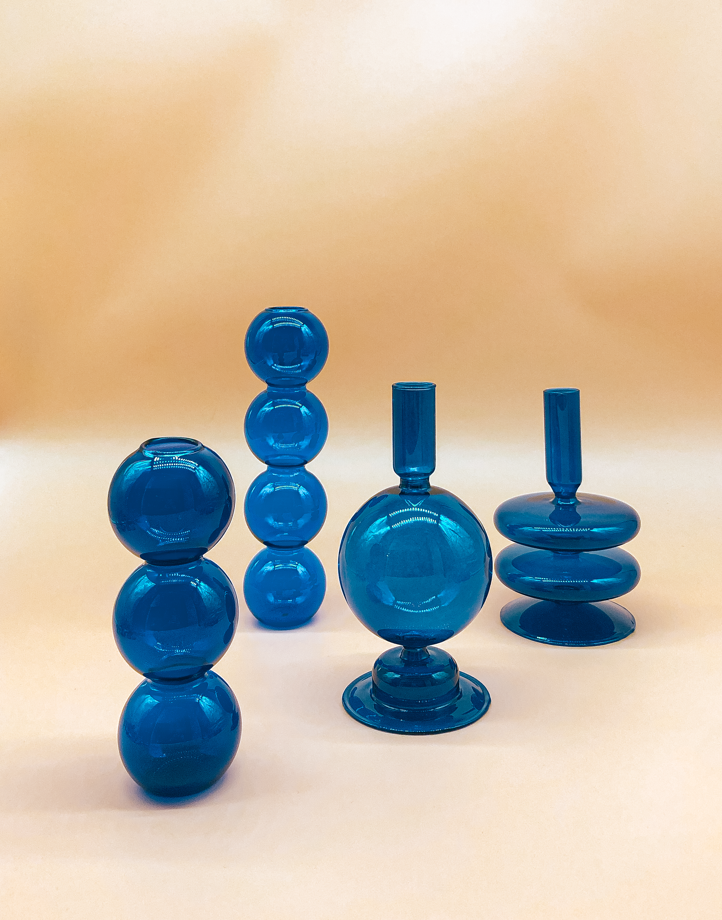 Ultramarine Bubble Vases by PROSE Botanical