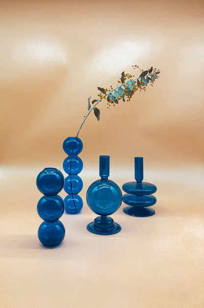 Balloon Candle Holder in Ultramarine by PROSE Décor