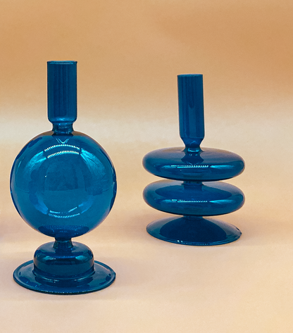 Balloon Candle Holder in Ultramarine by PROSE Décor