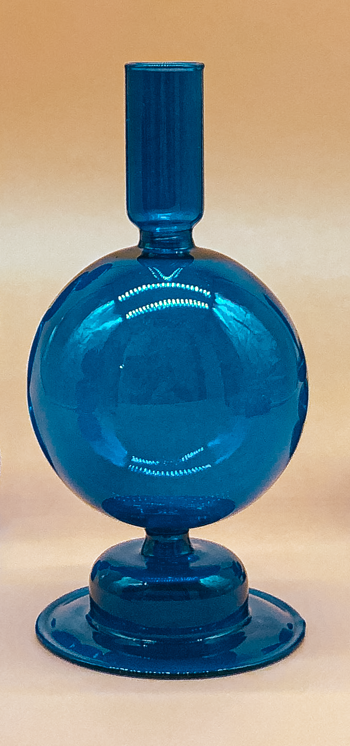 Balloon Candle Holder in Ultramarine by PROSE Décor