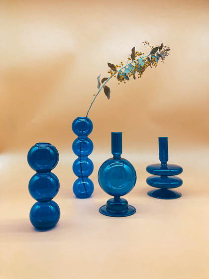 Ultramarine Bubble Vases by PROSE Botanical