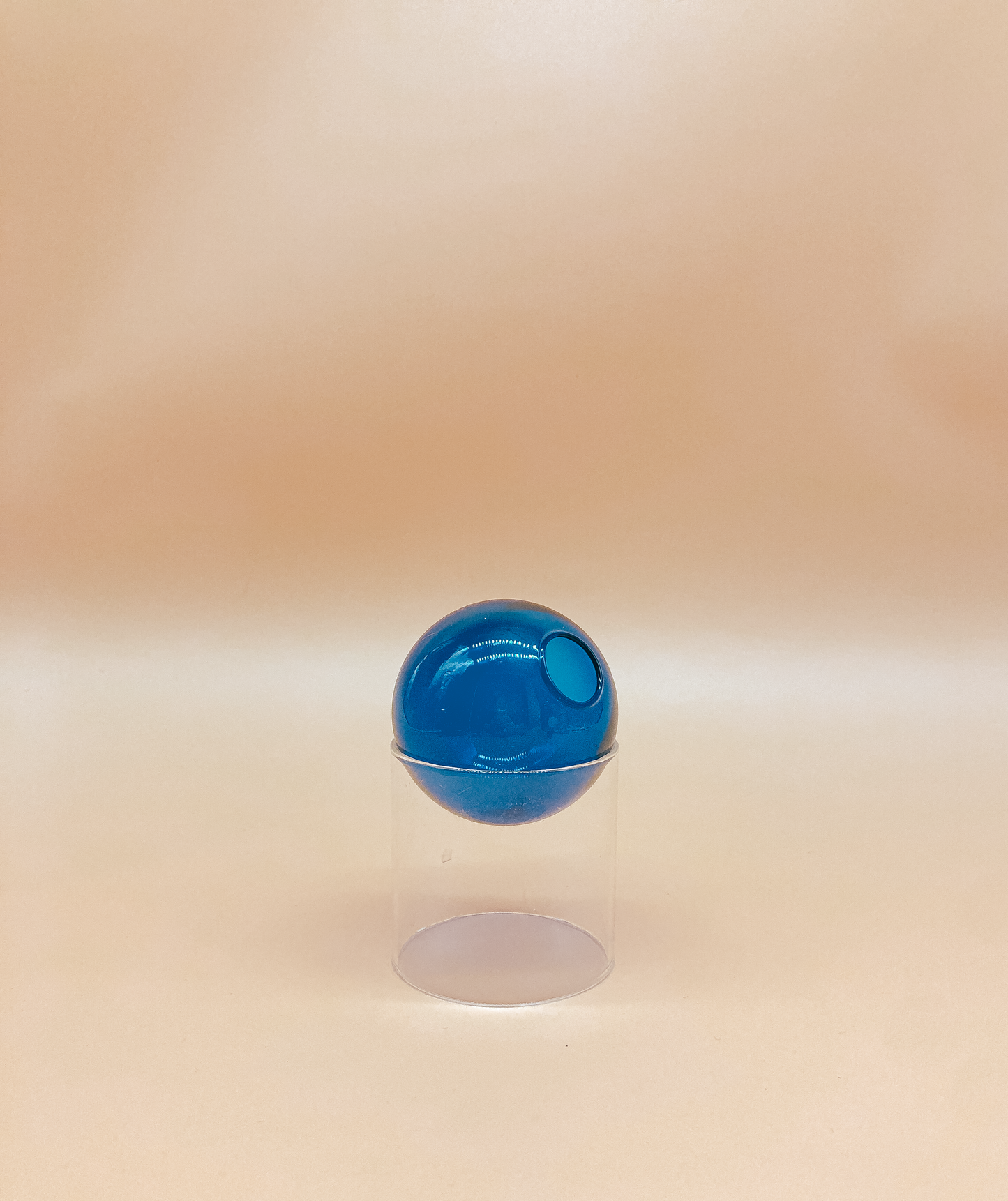 Fishbowl Mini Vase in Ultramarine by PROSE Botanical