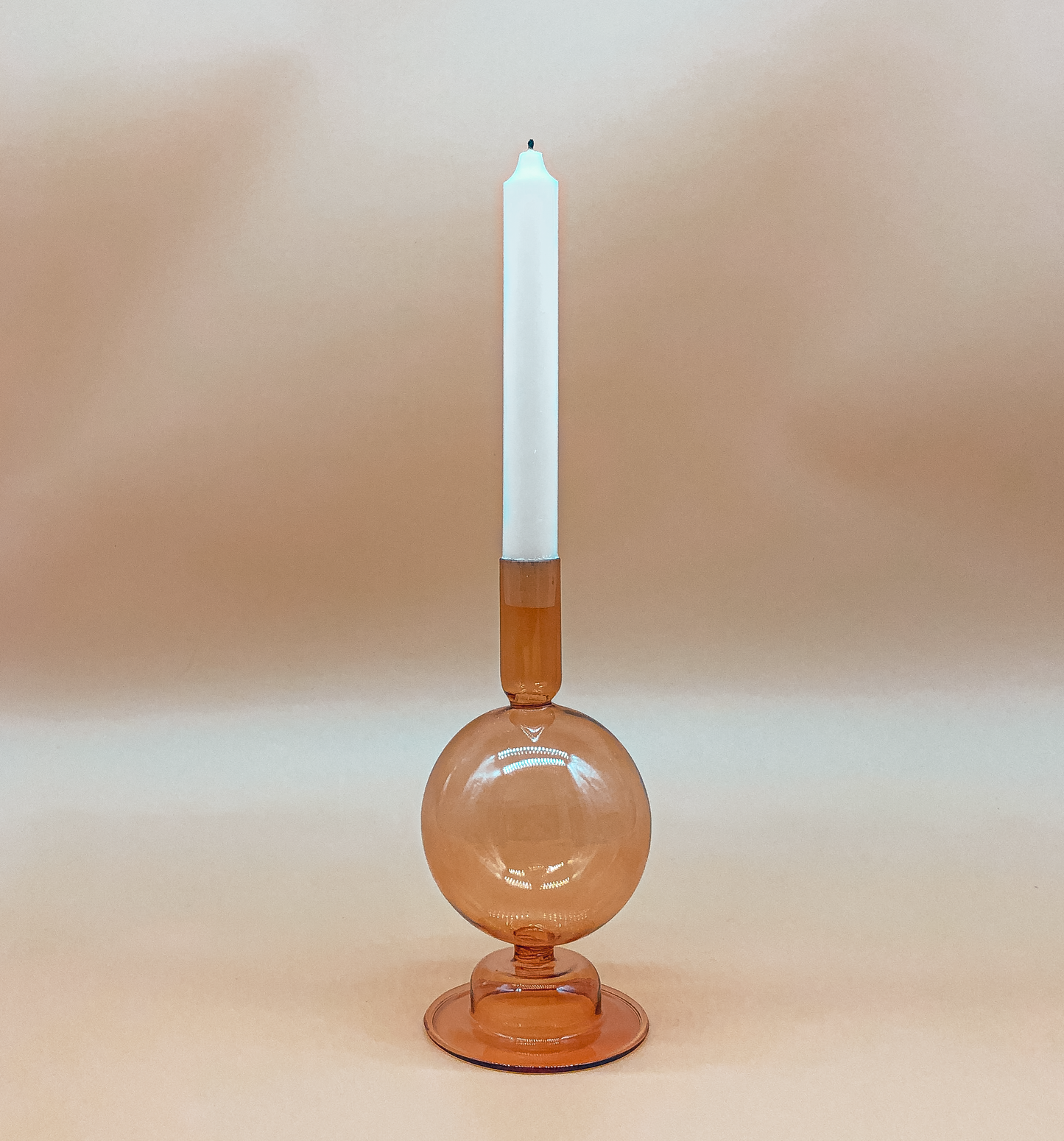 Balloon Candle Holder in Amber by PROSE Décor