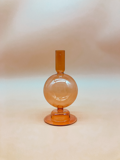 Balloon Candle Holder in Amber by PROSE Décor