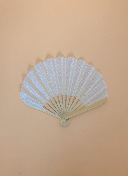 Broderie Fan in Black by PROSE Décor