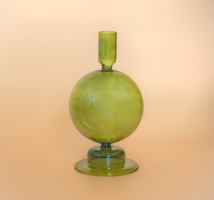 Single Stem Balloon Vase (Olive)  by PROSE Décor