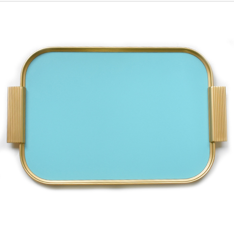 S14 Ribbed Gold Tray - Small - Emporium of the Modern Man
 - 3