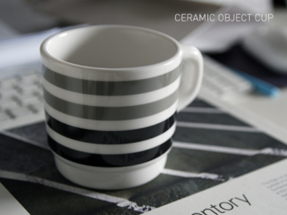 Ceramic object cup