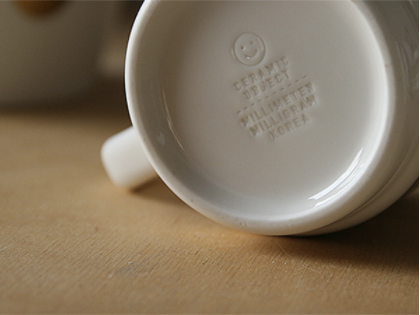 Ceramic object cup