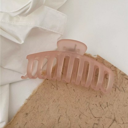 Peach Soda Rectangular Hair Claw by Veronique