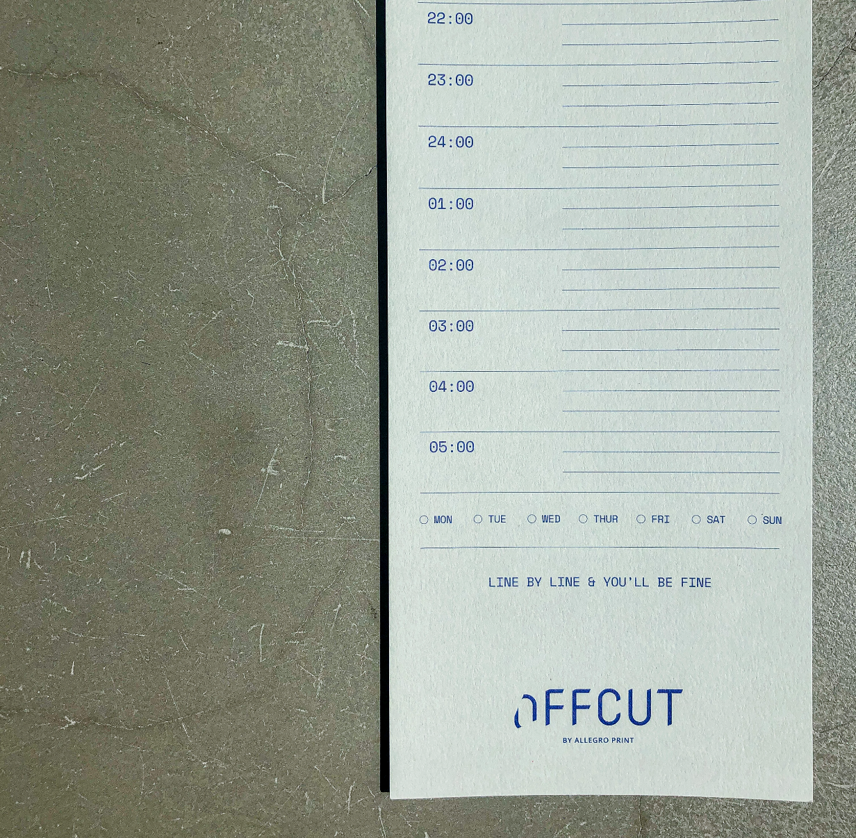 1 Day 24 Hours by OFFCUT