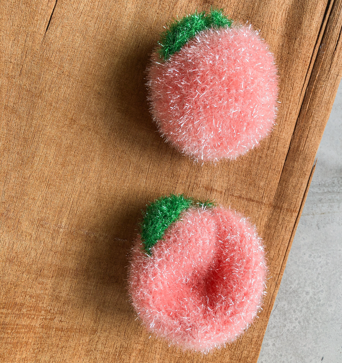 Peach Scrubbies by PROSE Tabletop