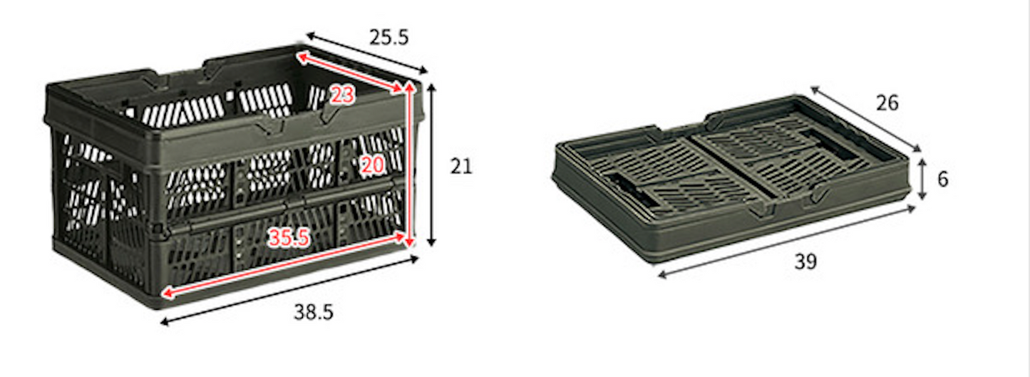 Medium Storage Shopping Basket by PROSE Tabletop