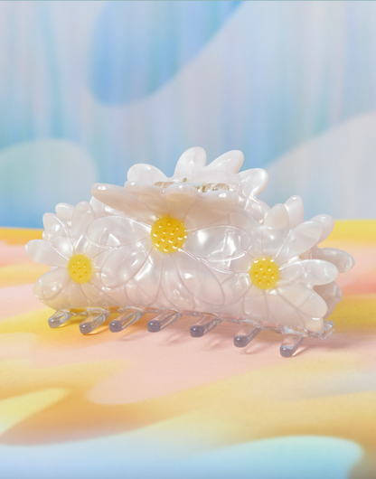 Daisy Shell Hair Claw  by Veronique