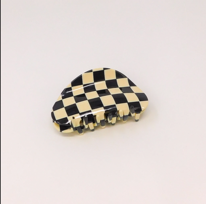 Chessboard Hair Claws  by Veronique