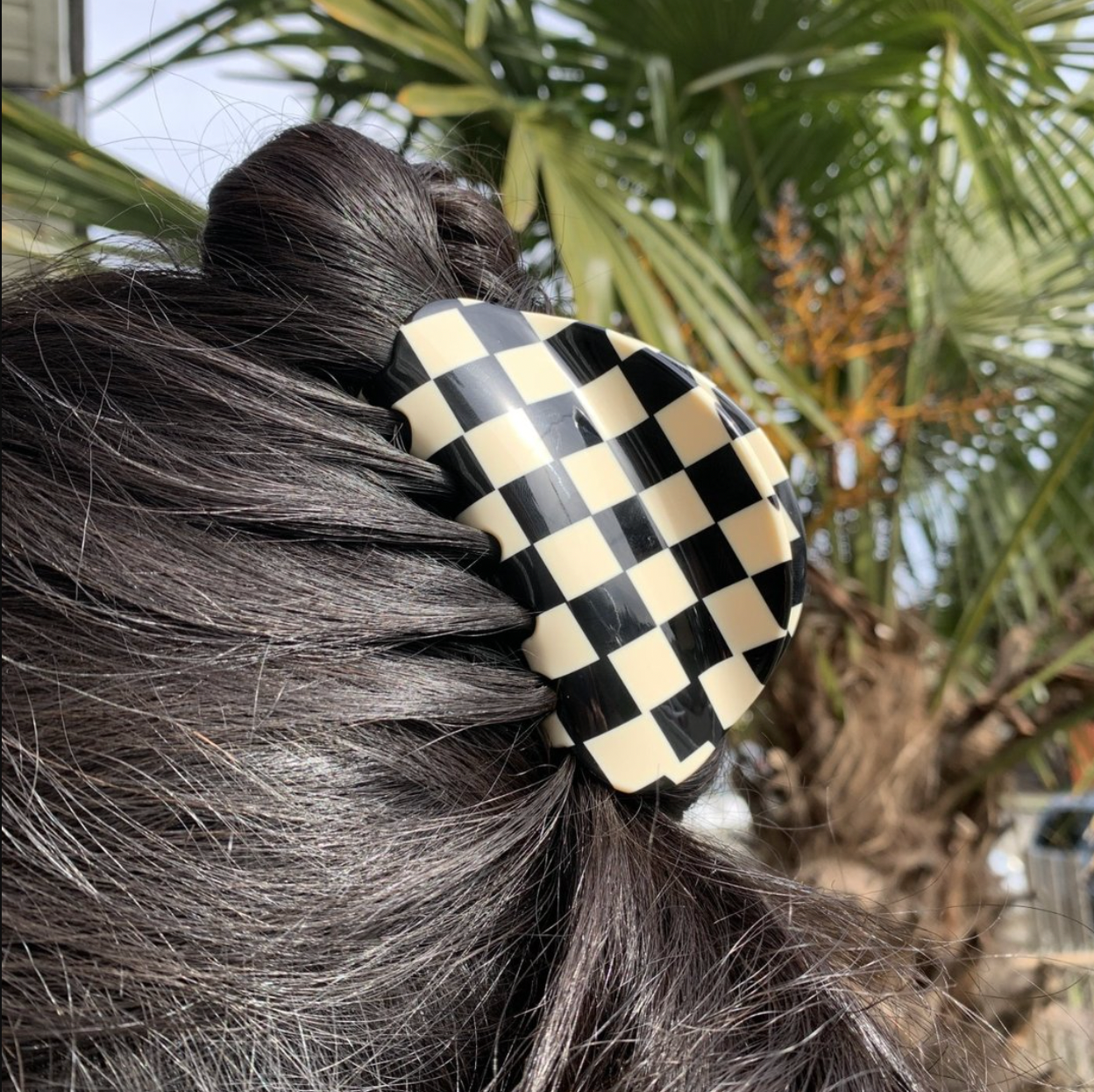 Chessboard Hair Claws  by Veronique