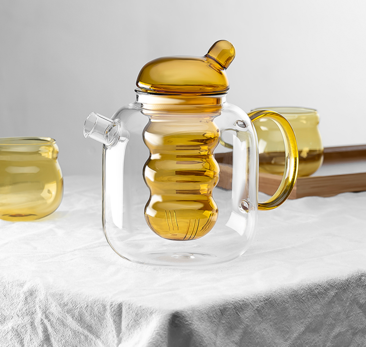 Honey Accent Tea Set by PROSE Tabletop