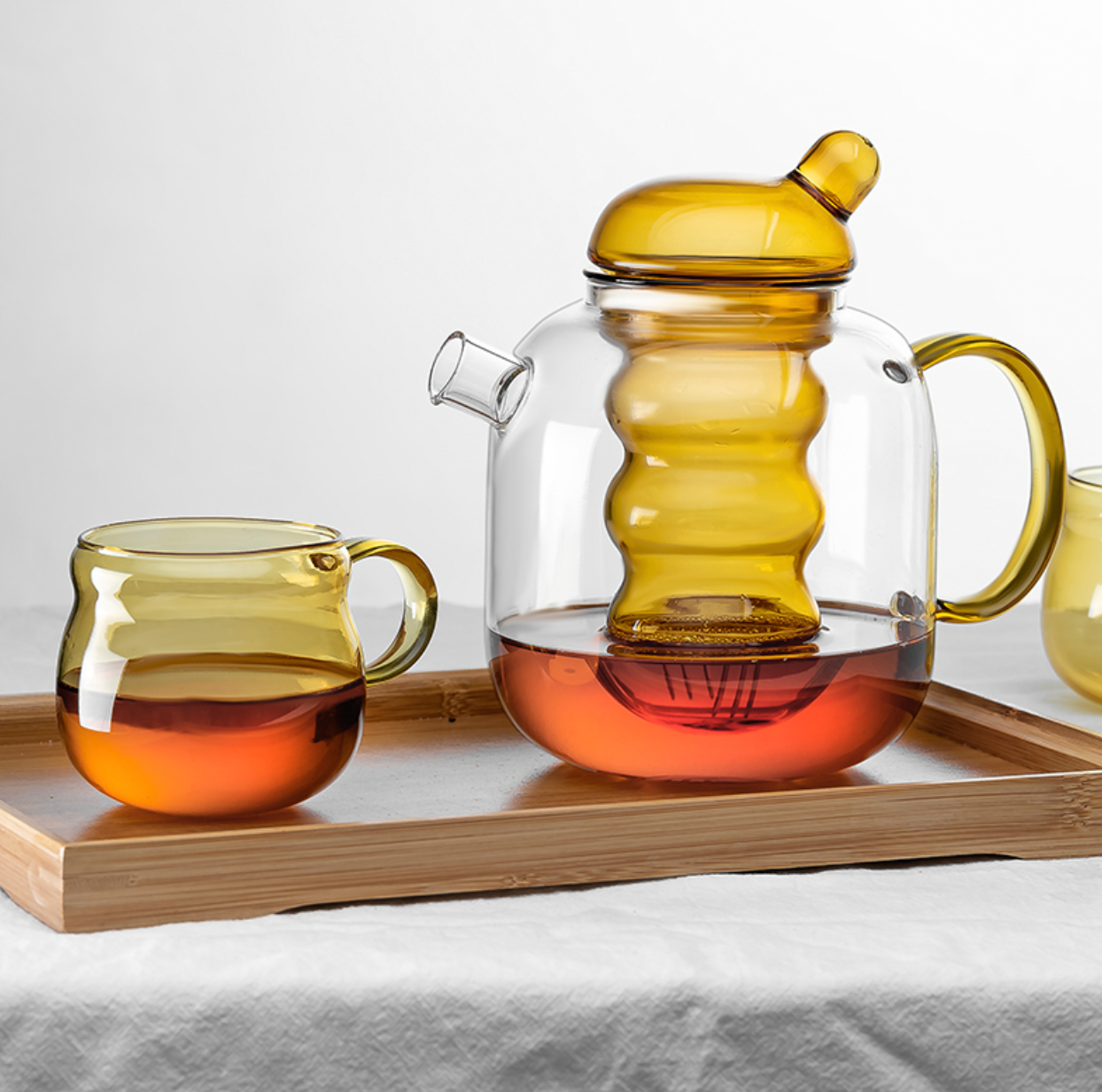 Honey Accent Tea Set by PROSE Tabletop