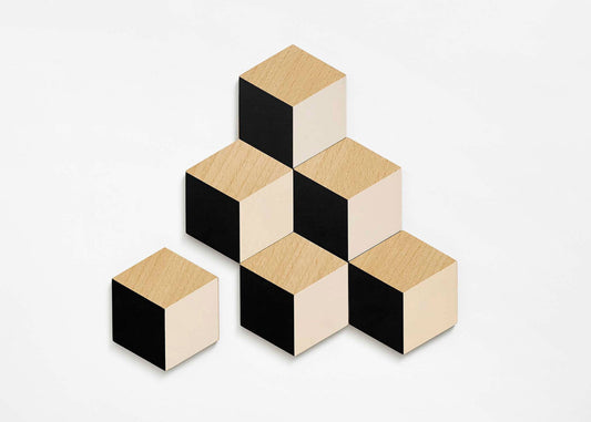 Table Tiles - Black/Beige - Emporium of the Modern Man
 - 1