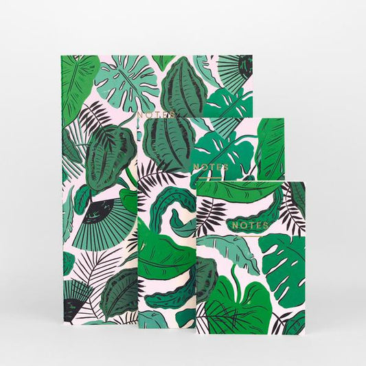 'Tropical Leaves' Notebook - Emporium of the Modern Man
 - 1