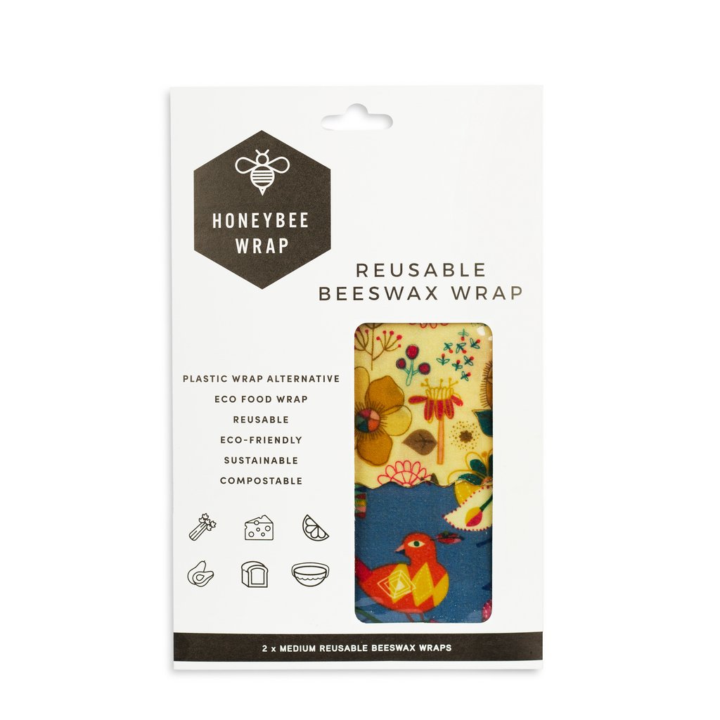 Honeybee Beeswax Food Wrap