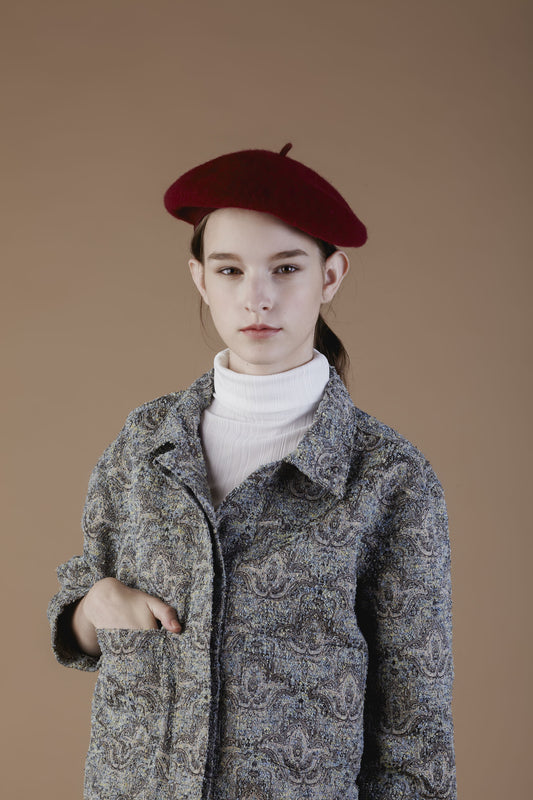 Felt Baret - Maroon - Emporium of the Modern Man
 - 1