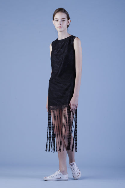 Lace Fringe Dress #06 - Emporium of the Modern Man
 - 3