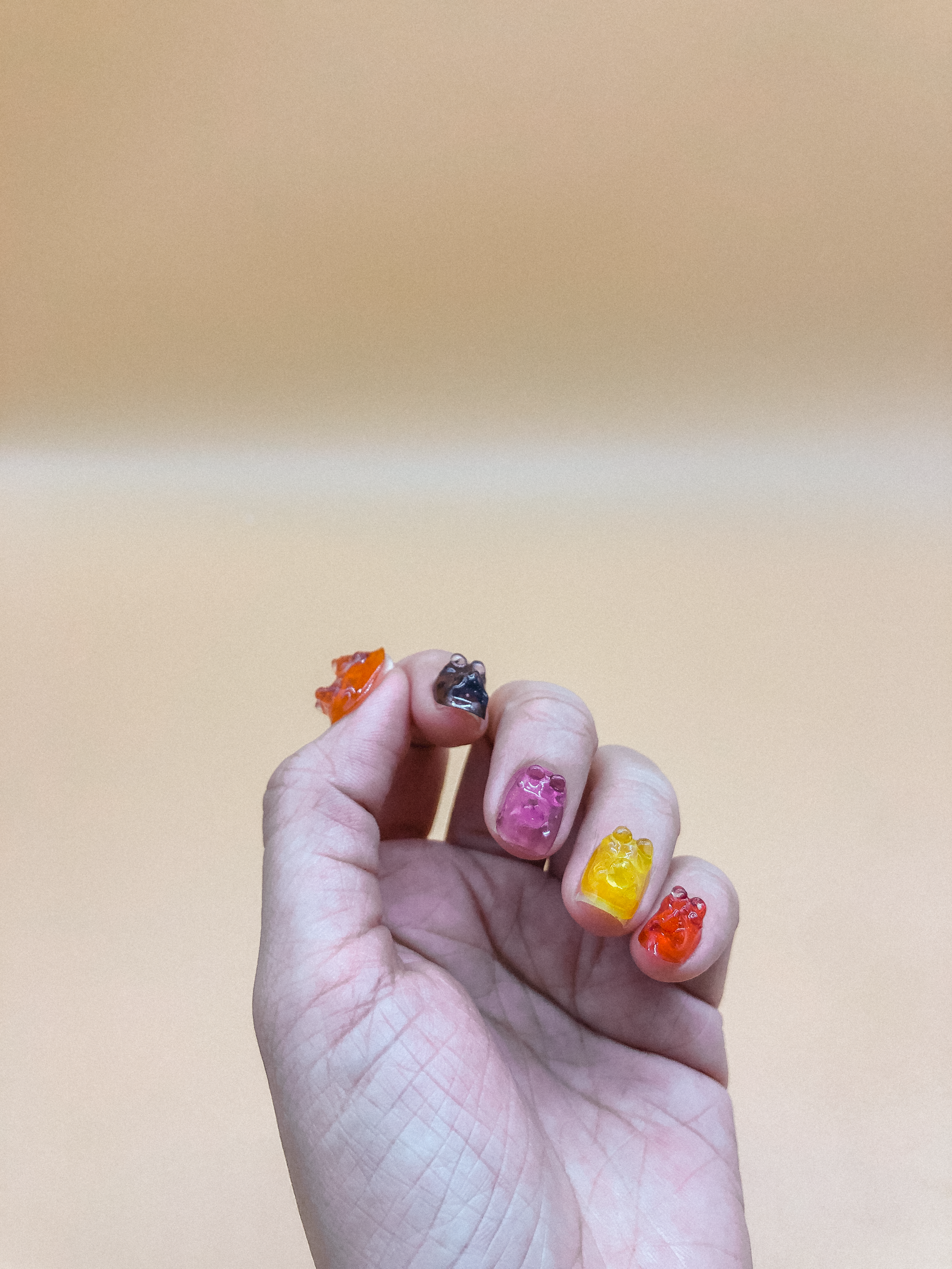 Gummy Bear Press On Nails (Custom) by Veronique