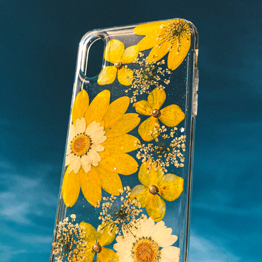 Pressed WildFlower Phone Case (iPhone X/XS)  by Veronique