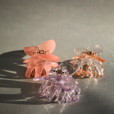 Midi Butterfly Hair Claws by Veronique