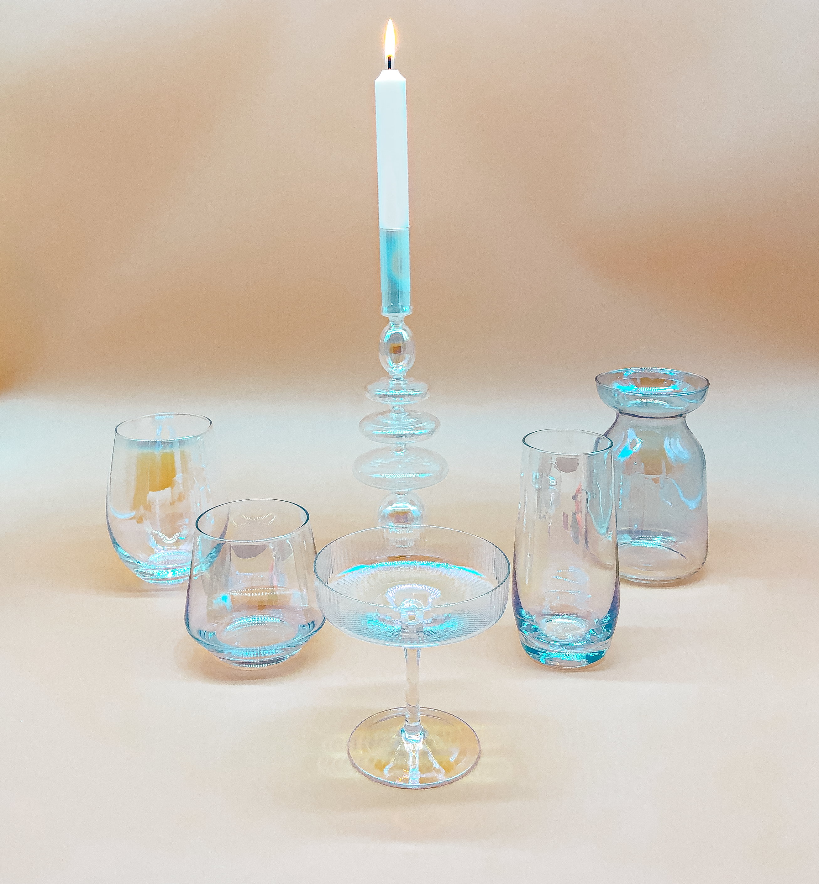 Holographic Highball Glass by PROSE Tabletop