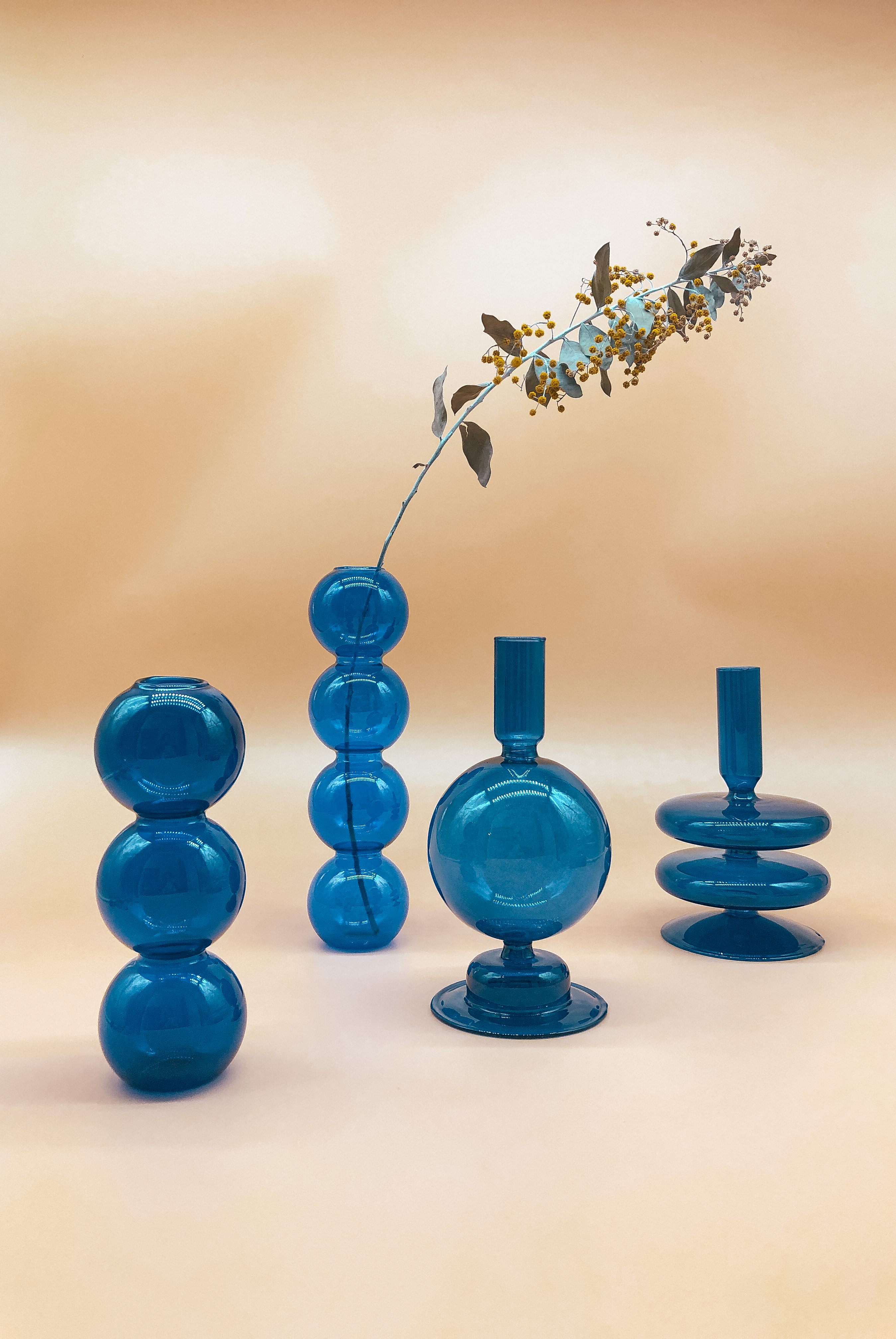 Single Stem Balloon Vase (Olive)  by PROSE Décor