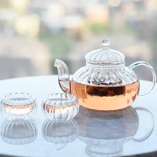 Vintage Style Ripple Teapot Set by PROSE Tabletop