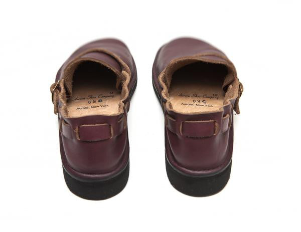 Aurora Shoe Co. - Women's Middle English (Burgundy)