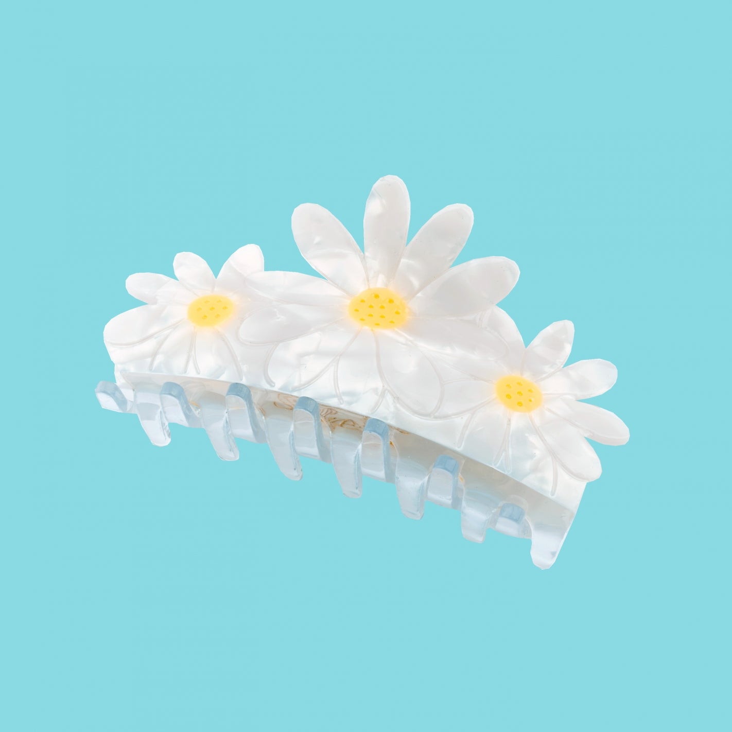 Daisy Shell Hair Claw  by Veronique