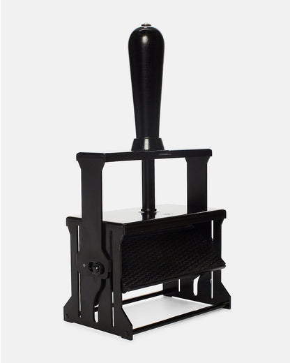 Self-Inking Rubber Stamp Black Matte + Black