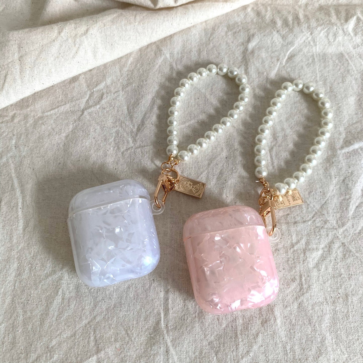 Rose Quartz Airpod Pro Case by Veronique