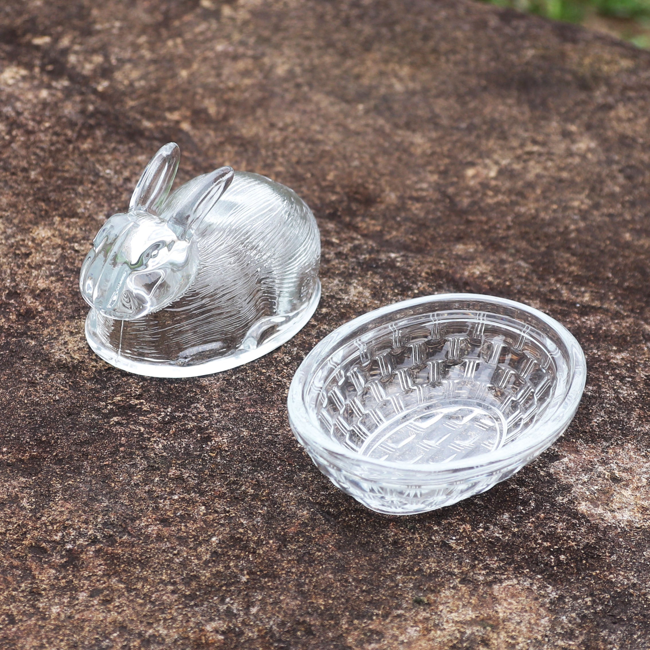Depression Glass Lapin Dish by PROSE Tabletop