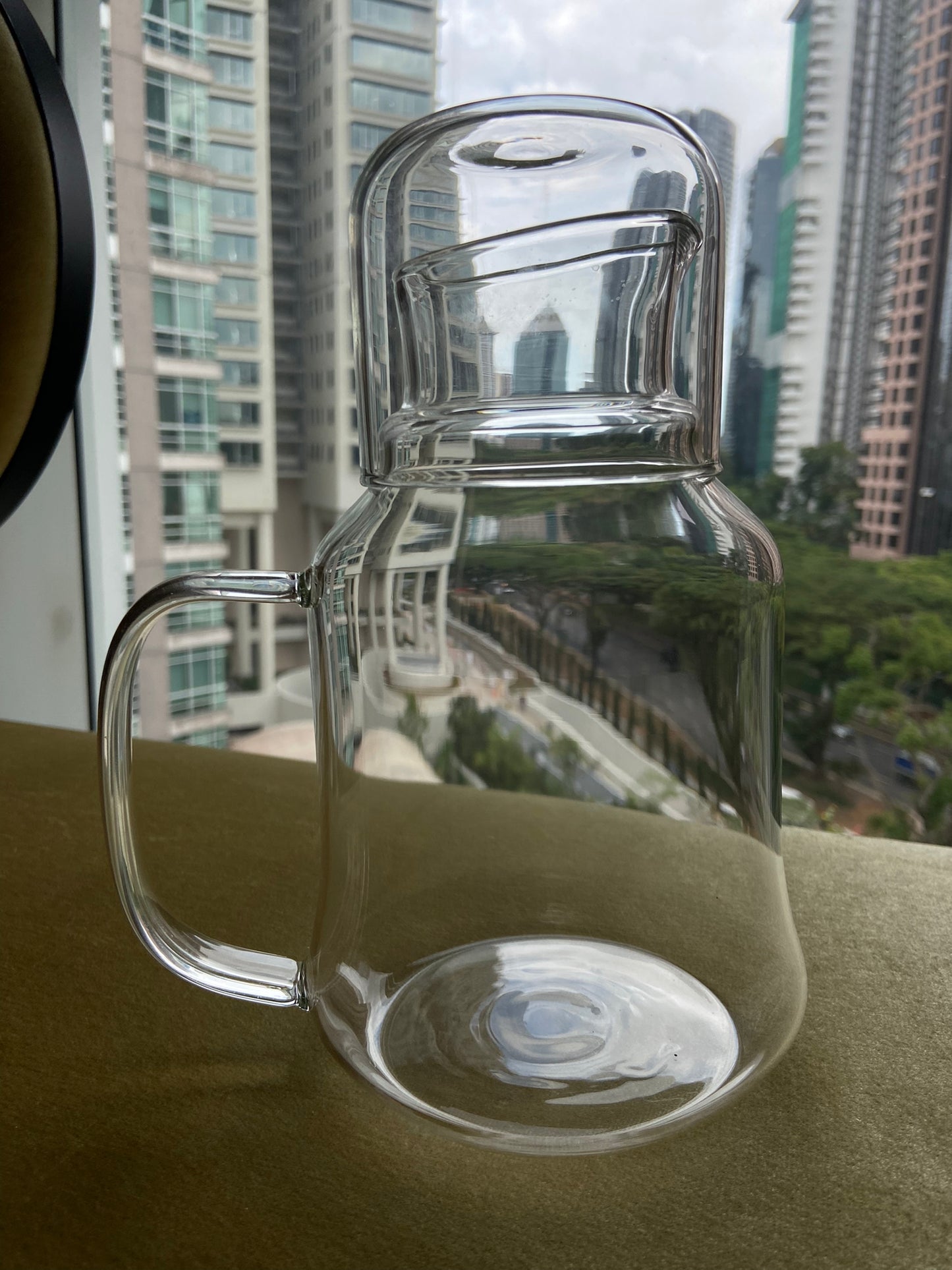 Glass Water Flask by PROSE Tabletop