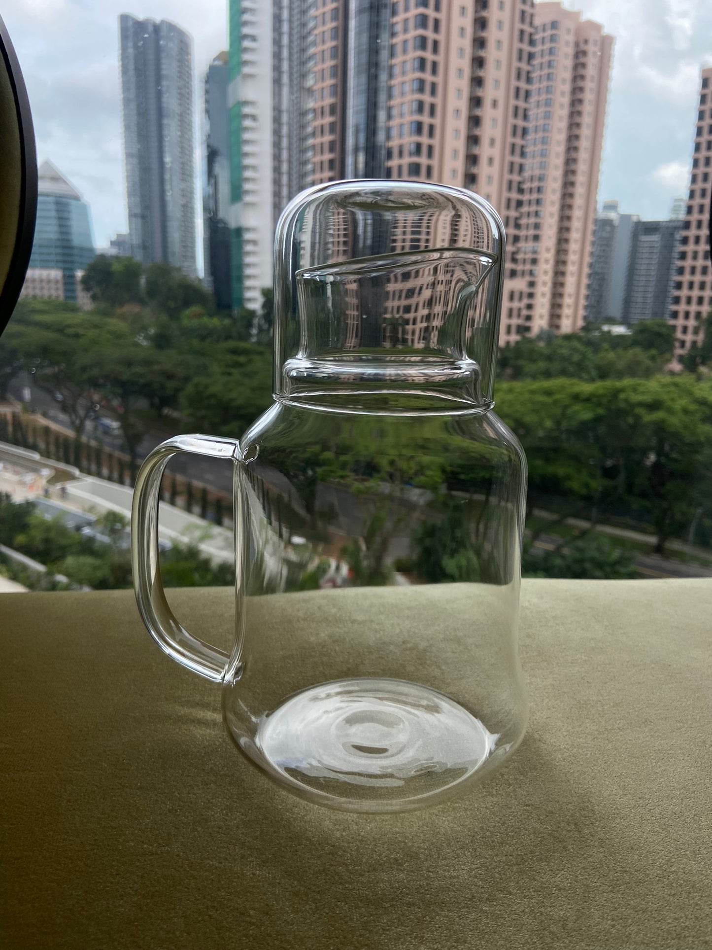 Glass Water Flask by PROSE Tabletop