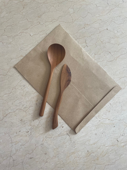 Wooden breakfast spoon by PROSE Décor