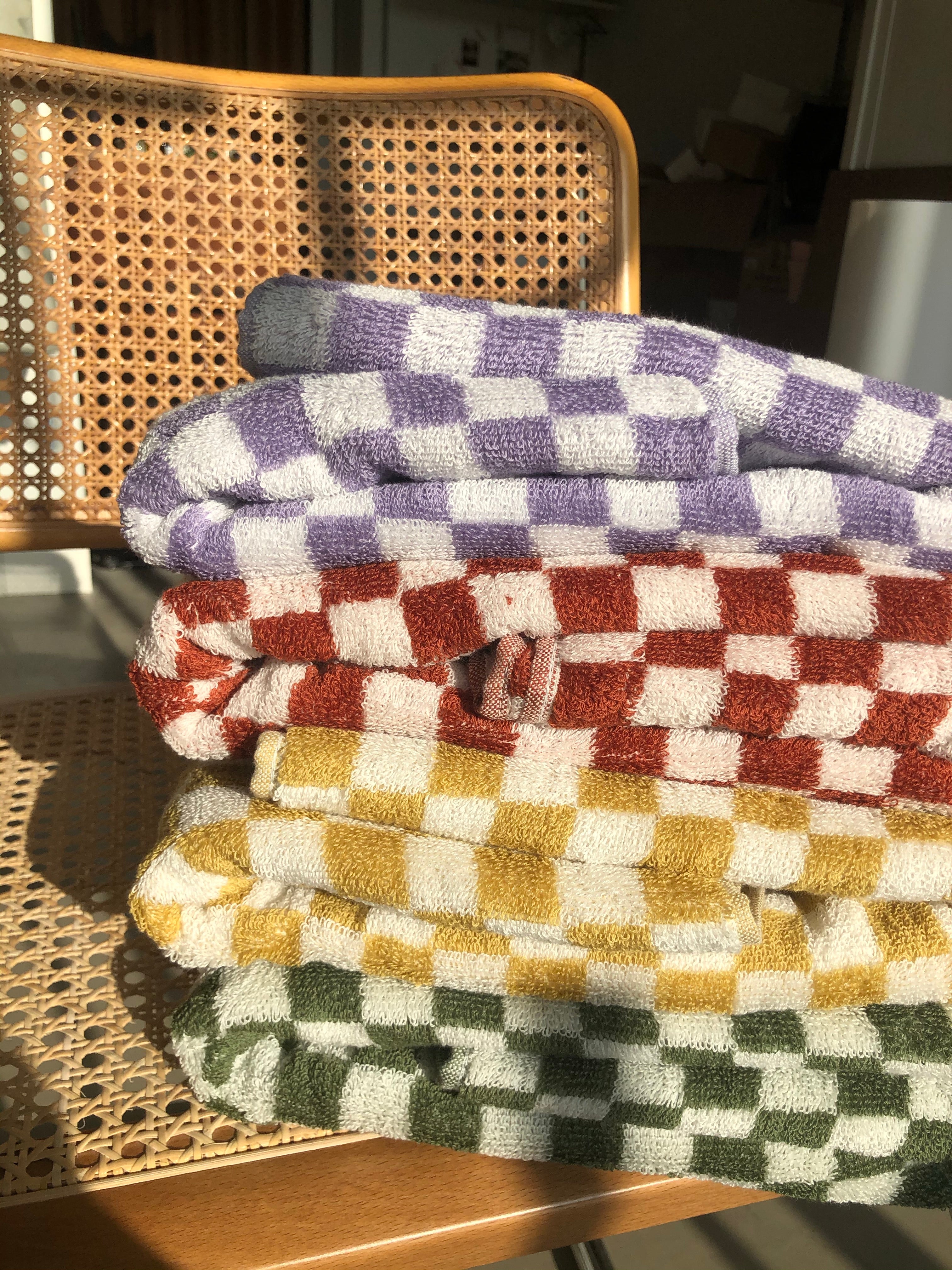 Checkerboard Towels by Prose