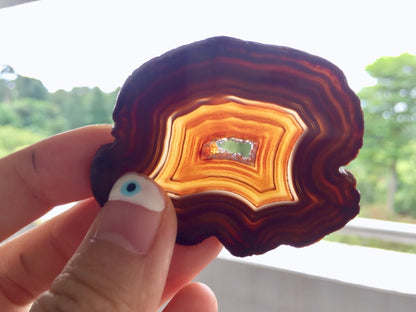 Agate Slice #15 by Vivian Lam